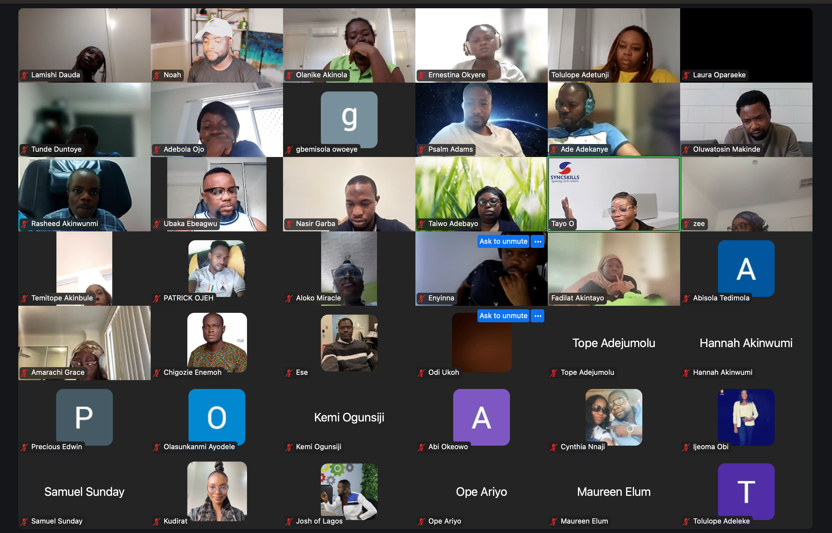 Syncskills class in action