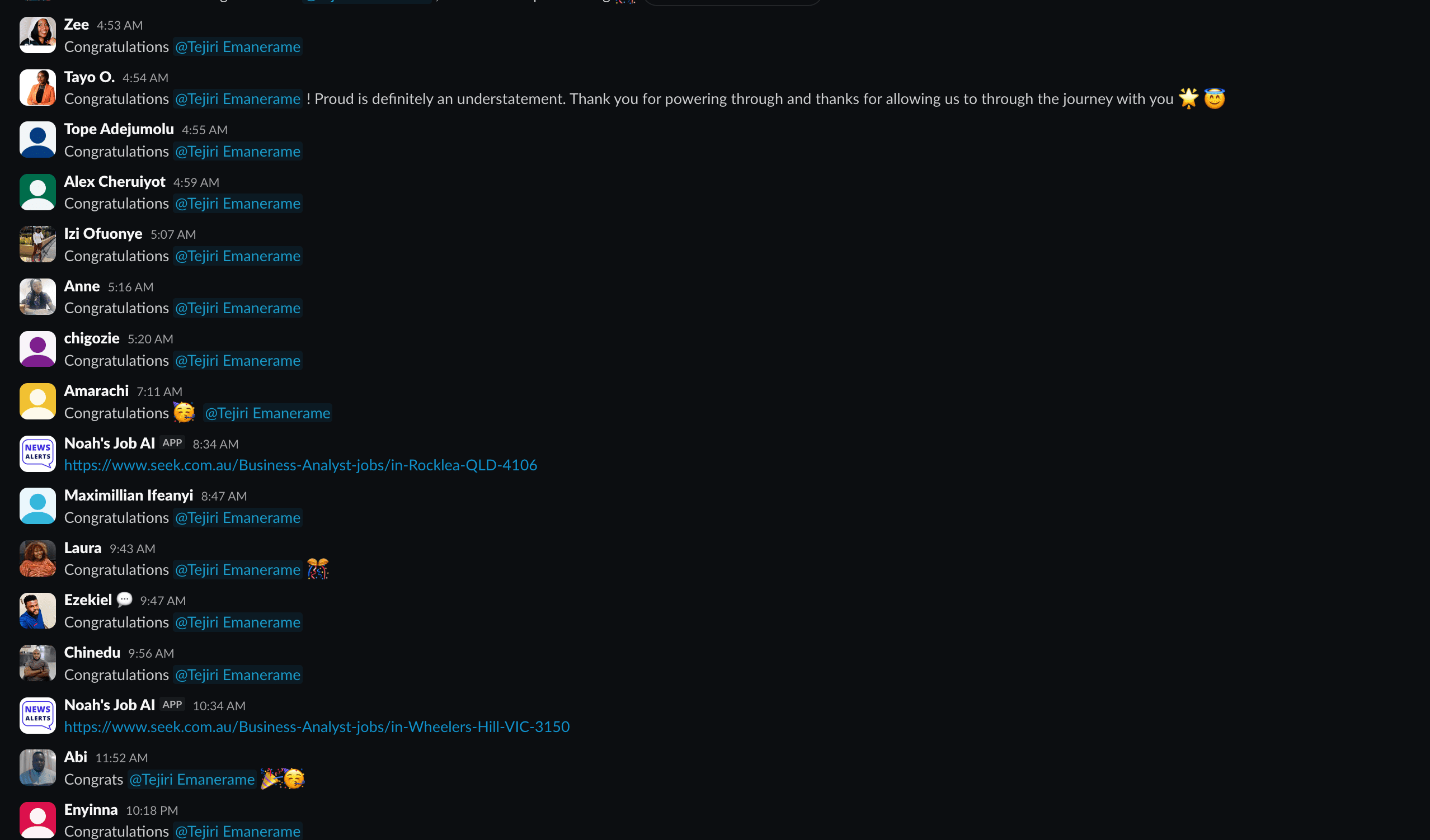 Course completion and career success