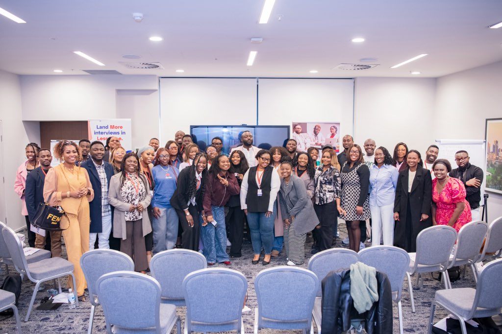 Attendee at SyncSkills Melbourne branded backdrop